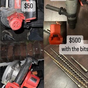 Red Power Tool Set